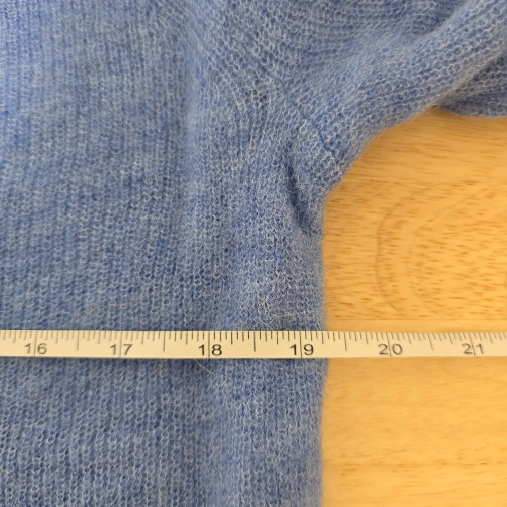 Madewell Periwinkle Blue V Neck‎ Alpaca Blend Knit Sweater Women's Size XXS - Picture 5 of 8
